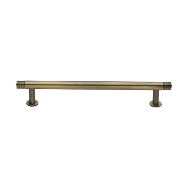 Heritage Brass Door Handle for Euro Profile Plate Windsor Design Polished Brass Finish 1