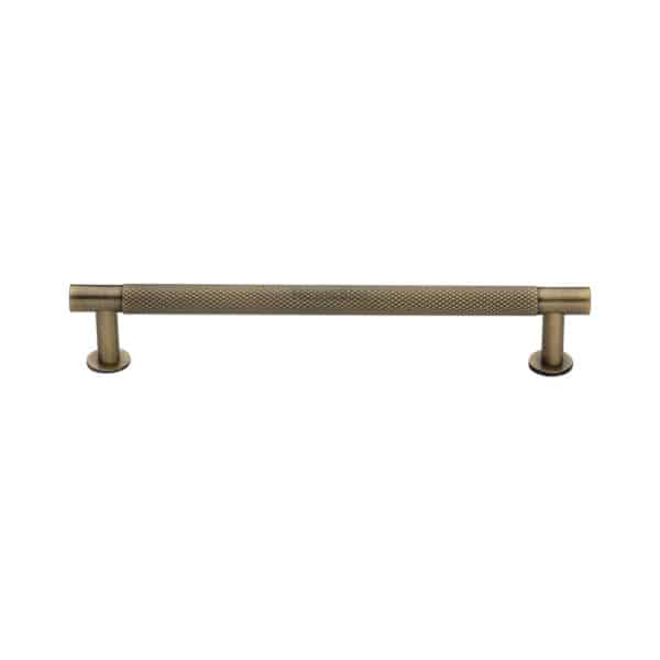 Heritage Brass Door Handle for Euro Profile Plate Bedford Design Matt Bronze Finish 1