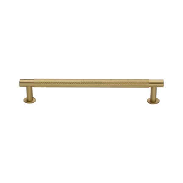 Heritage Brass Door Handle for Euro Profile Plate Bedford Design Satin Nickel Finish 1