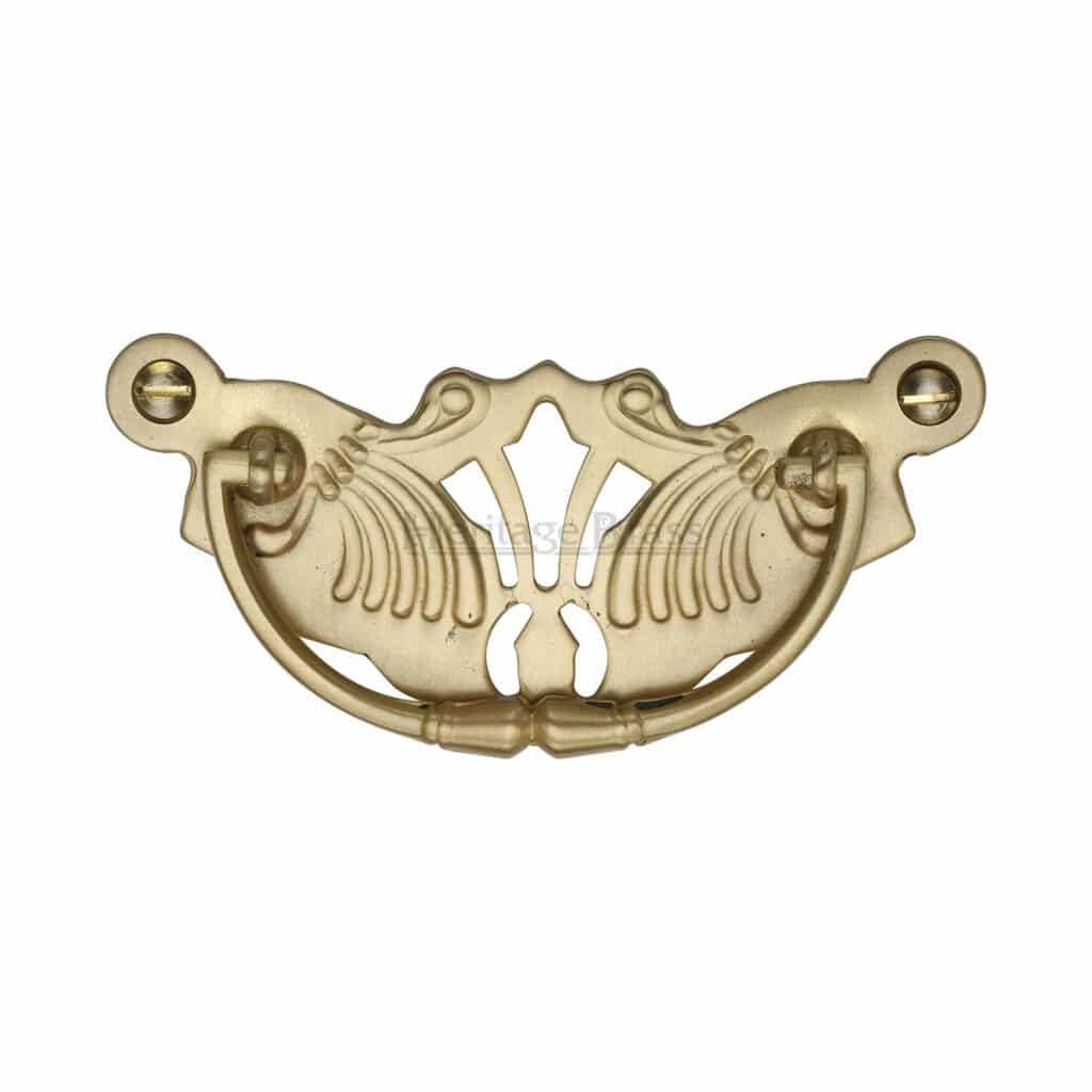 Heritage Brass Postal Knocker Satin Nickel finish 1