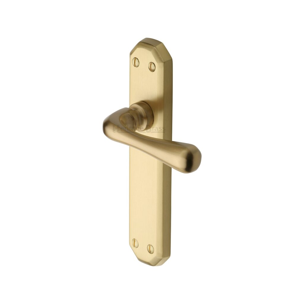 Heritage Brass Mortice Knob Aylesbury Design Satin Brass Finish 1