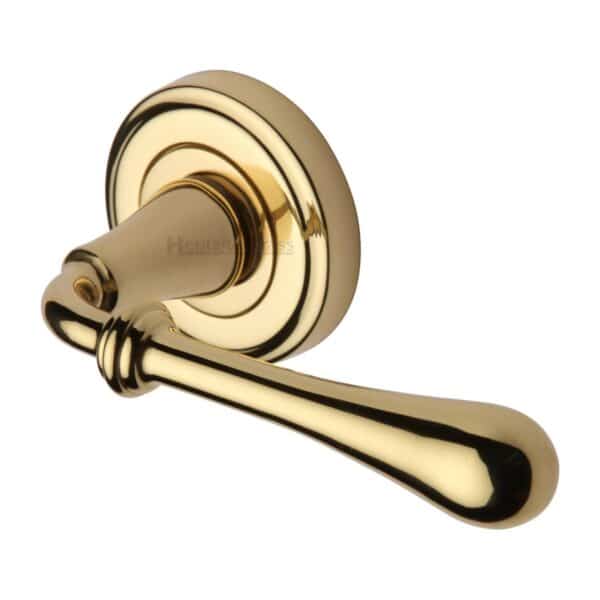 Heritage Brass Centre Door Knob Round Design 3" Satin Brass Finish 1