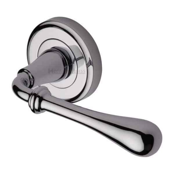 Heritage Brass Centre Door Knob Round Design 3" Satin Chrome Finish 1