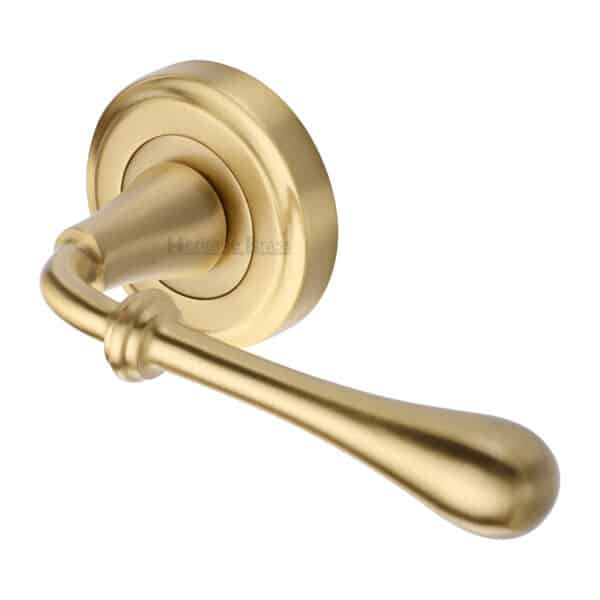 Heritage Brass Centre Door Knob Round Design 3" Satin Nickel Finish 1