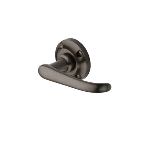 Heritage Brass Centre Door Knob Round Design 3 1/2" Matt Bronze Finish 1