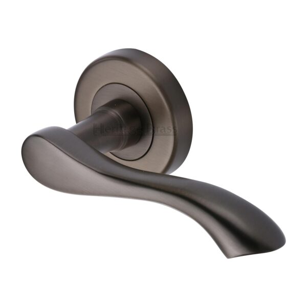 Heritage Brass Centre Door Knob Round Design 3 1/2" Satin Nickel Finish 1