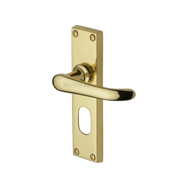 Heritage Brass Centre Door Knob Square Design 3" Satin Nickel Finish 1