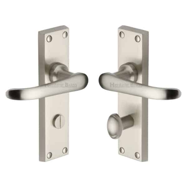 Heritage Brass Round Cylinder Pull Polished Nickel finish 1