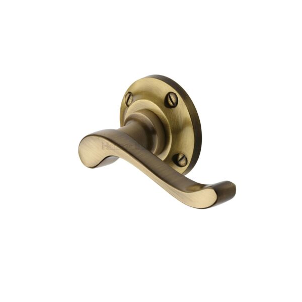 Heritage Brass Mortice Knob on Rose Victoria Design Polished Nickel finish 1