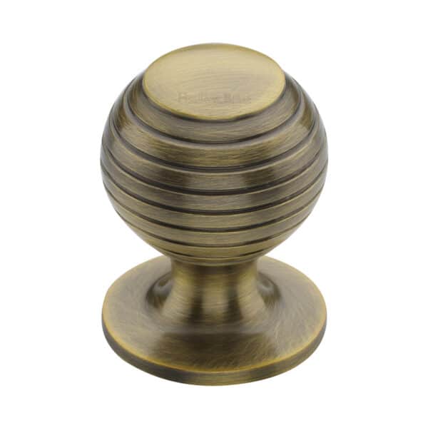 Heritage Brass Door Handle for Bathroom Waldorf Design Satin Brass Finish 1