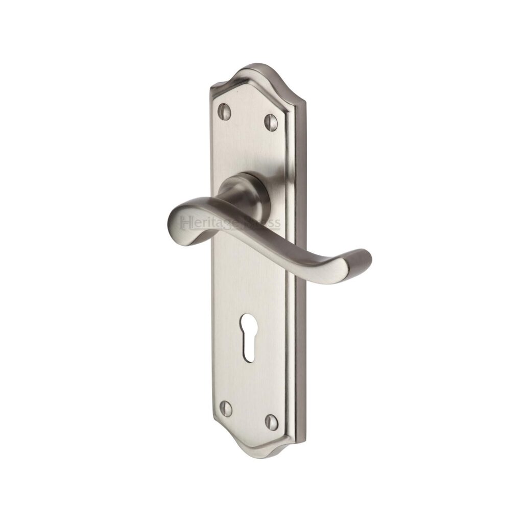 BNL 76mm Tubular Latch - Bolt through cw box keep - Heavy 1