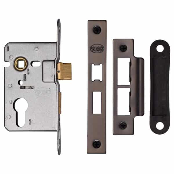 ZENA BM Passage Doorpack (x2 hinges) BULLET Latch 1