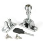 Satin Chrome Beehive Brighton Fastener (Radiused) 3