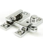 Polished Chrome Prestbury Quadrant Fastener - Narrow