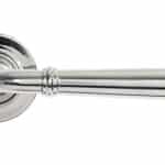 Polished Marine SS (316) Newbury Lever on Rose Set (Plain) - Image 2