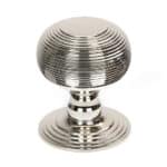 Polished Nickel Beehive Centre Door Knob