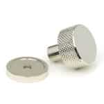 Polished Nickel Brompton Cabinet Knob - 25mm (Plain) - Image 2