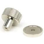 Polished Nickel Brompton Cabinet Knob - 25mm (Plain) 3