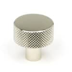 Polished Nickel Brompton Cabinet Knob - 25mm (No rose)