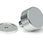 Polished Chrome Brompton Cabinet Knob - 32mm (Plain) 3