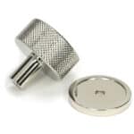 Polished Nickel Brompton Cabinet Knob - 32mm (Plain) 3