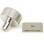 Polished Nickel Brompton Cabinet Knob - 32mm (Square) 3