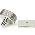 Polished Nickel Brompton Cabinet Knob - 38mm (Square) 3
