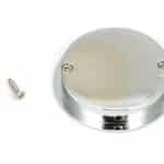 Polished Chrome 60mm Art Deco Round Pull - Image 2