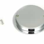 Polished Chrome 75mm Art Deco Round Pull - Image 2