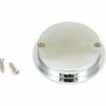 Polished Chrome 60mm Plain Round Pull - Image 2