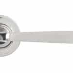 Polished Marine SS (316) Avon Round Lever on Rose Set (Plain) - Image 2