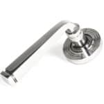 Polished Marine SS (316) Avon Round Lever on Rose Set (Beehive)