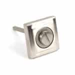 Satin Marine SS (316) Round Thumbturn Set (Square) 3
