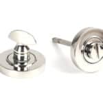 Polished Marine SS (316) Round Thumbturn Set (Plain)