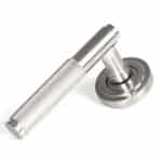 Satin Marine SS (316) Brompton Lever on Rose Set (Art Deco) - Unsprung