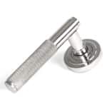 Polished Marine SS (316) Brompton Lever on Rose Set (Art Deco) - Unsprung