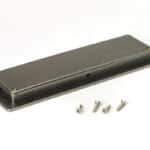 Pewter 175mm Plain Rectangular Pull - Image 2