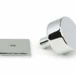 Polished Chrome Kelso Cabinet Knob - 32mm (Square) - Image 2