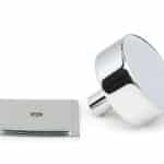 Polished Chrome Kelso Cabinet Knob - 38mm (Square) - Image 2