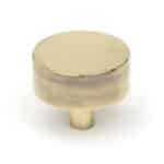 Aged Brass Kelso Cabinet Knob - 38mm (No rose)