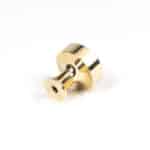 Polished Brass Scully Cabinet Knob - 25mm 3