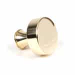 Polished Brass Scully Cabinet Knob - 38mm - Image 2