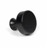 Matt Black Scully Cabinet Knob - 38mm - Image 2