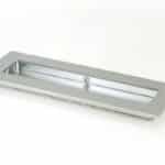 Satin Chrome 175mm Plain Rectangular Pull
