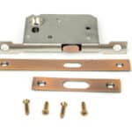 Polished Bronze 50mm Sliding Door Lock - Image 2