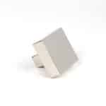 Polished Nickel Albers Cabinet Knob - 35mm - Image 2