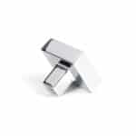 Polished Chrome Albers Cabinet Knob - 35mm 3