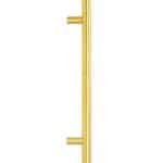 Aged Brass (316) 0.6m T Bar Handle B2B 32mm Ã˜ - Image 2