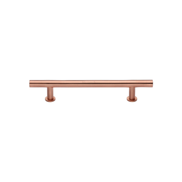 Heritage Brass Cabinet Pull T-Bar Design with 16mm Rose 160mm CTC Matt Bronze Finish 1