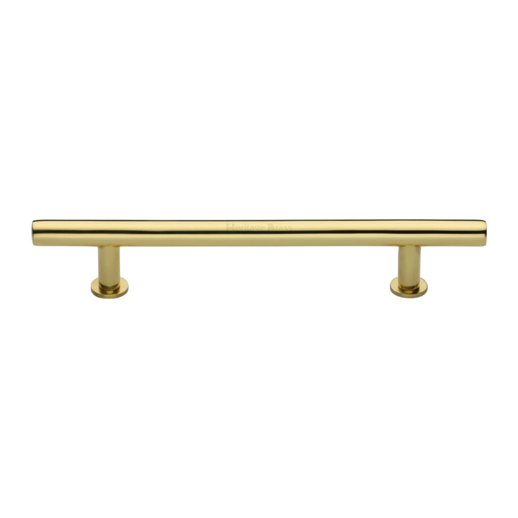 Heritage Cabinet Pull Traditional Design 152mm CTC Satin Brass Finish 1